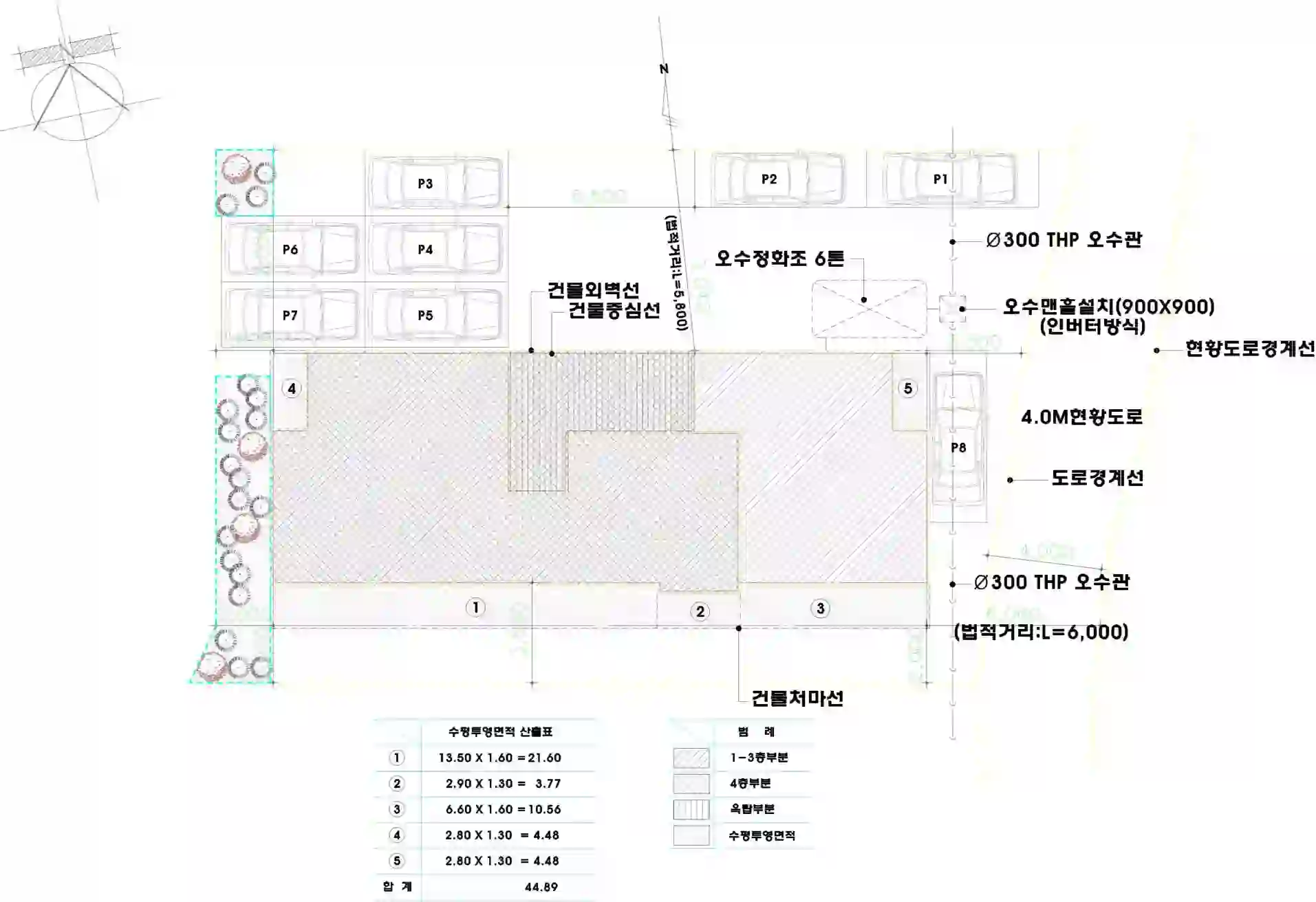 가온파크빌 배치도 이미지